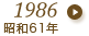 1986年（昭和61年）