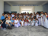 ハリプル村の学校訪問