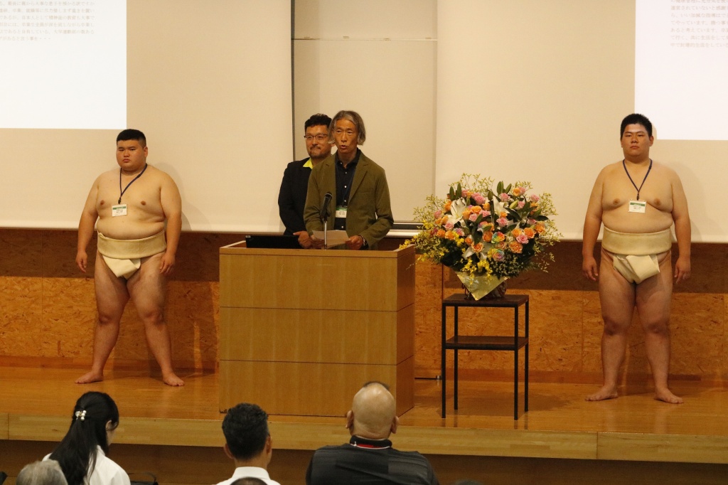 相撲部からの御礼