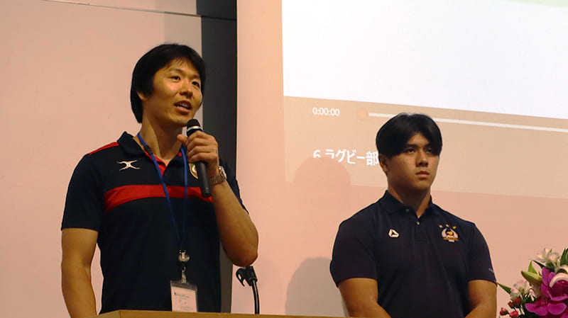 ラグビー部からの御礼