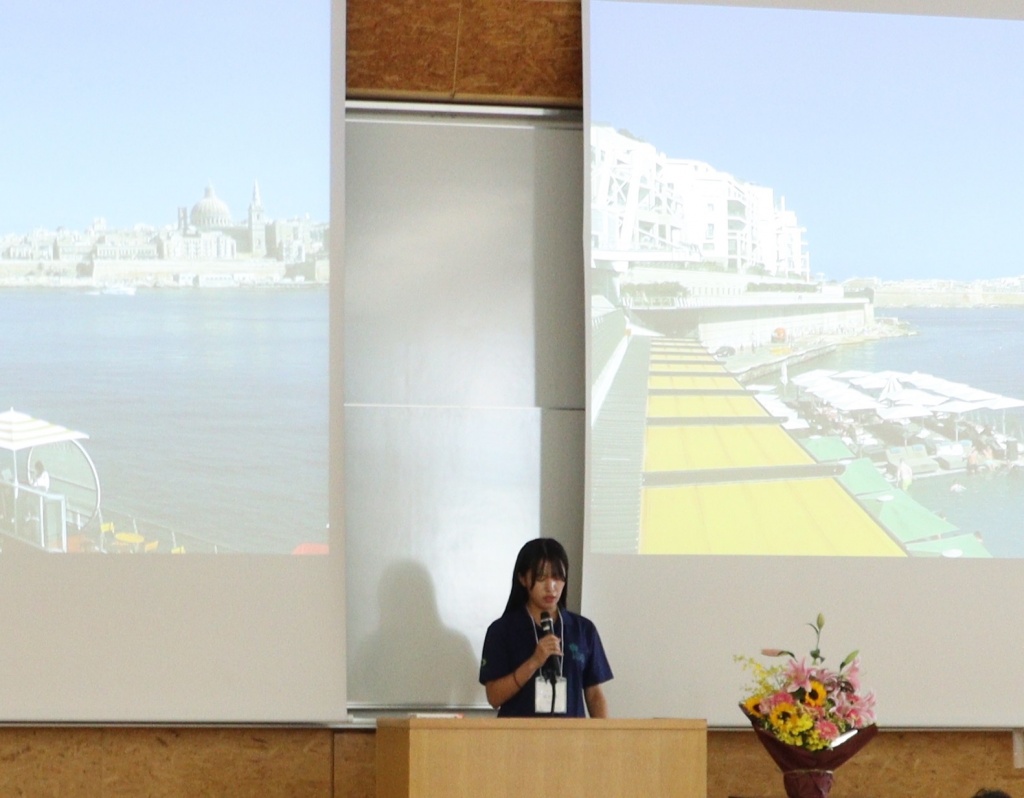 留学支援受給学生からの御礼