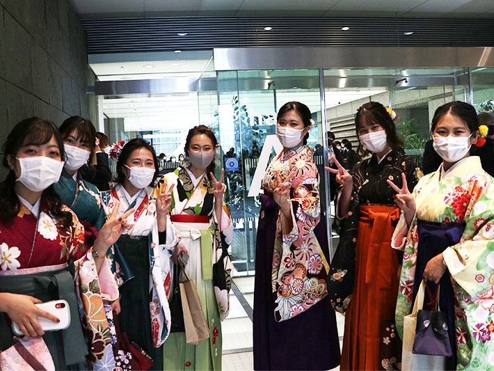 年度学位記授与式 大東文化大学が魅せる 新しい時代の 新しい卒業式 Daito Eyes 大東文化大学