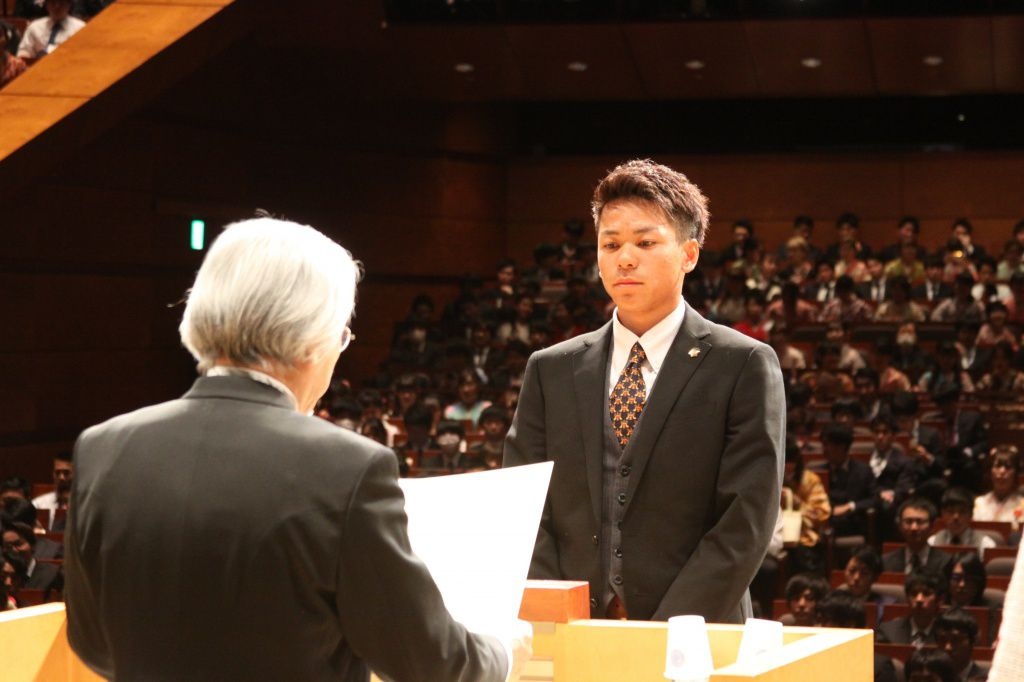 白石黄良々さん（スポーツ・健康科学部 スポーツ科学科）