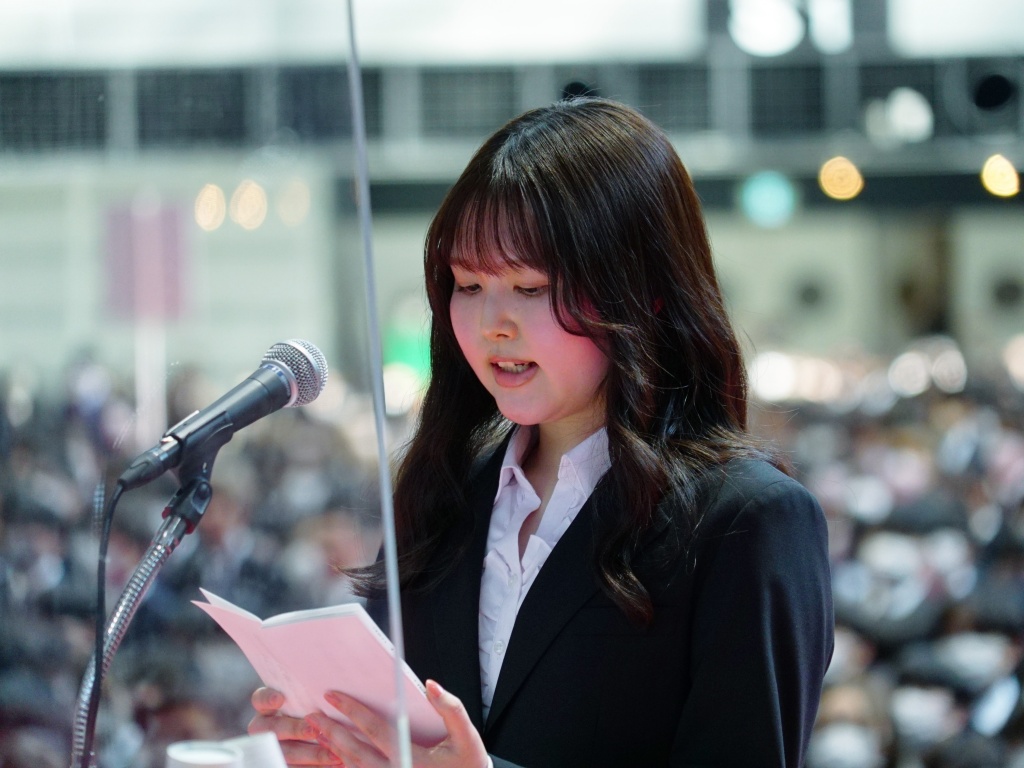 社会学科 鬼形 瑠菜さん