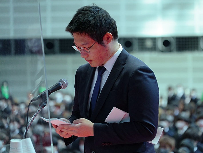 外国語学研究科 日本言語文化学専攻 陳徐鴻さん