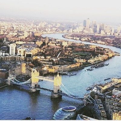 The Shard Londonからの風景