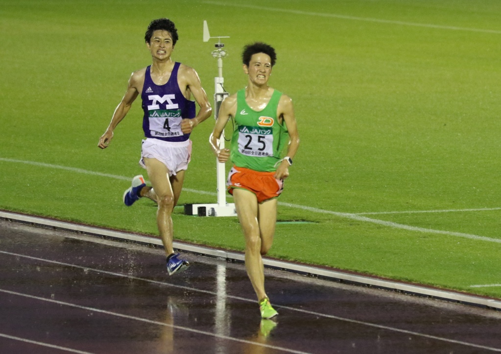 川澄克弥選手（ｽﾎﾟｰﾂ科2年／第2組2位）