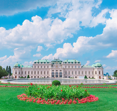 オーストリアのベルヴェデーレ宮殿
