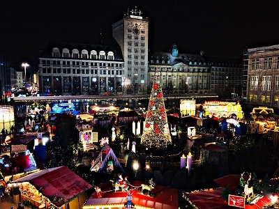 ライプツィヒのクリスマスマーケット