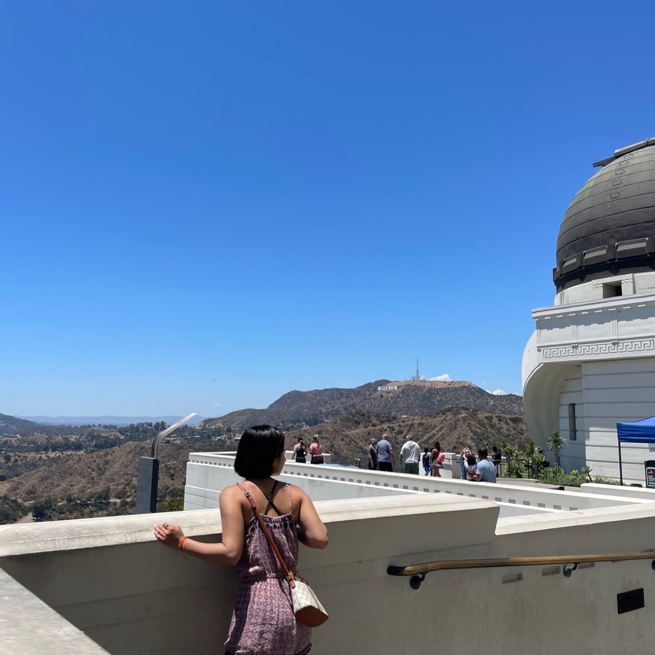 春クオーターと夏クオーターの間に行ったカリフォルニア旅行で訪れたグリフィス天文台