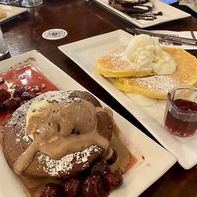 (Brisbane   The Pancake Manorで食べたパンケーキ)