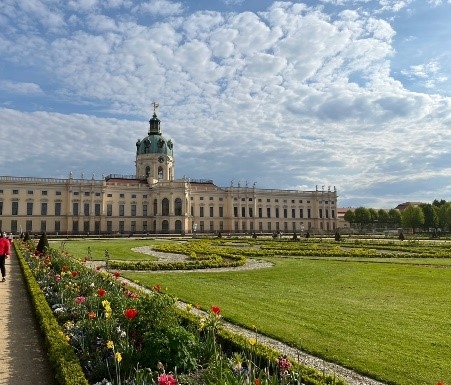 休日に訪れたベルリンのシャルロッテンブルク宮殿