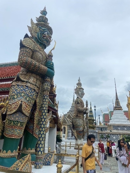 留学生の友達とタイ旅行