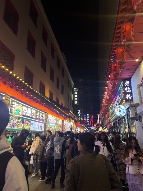 瀋陽市中街での写真