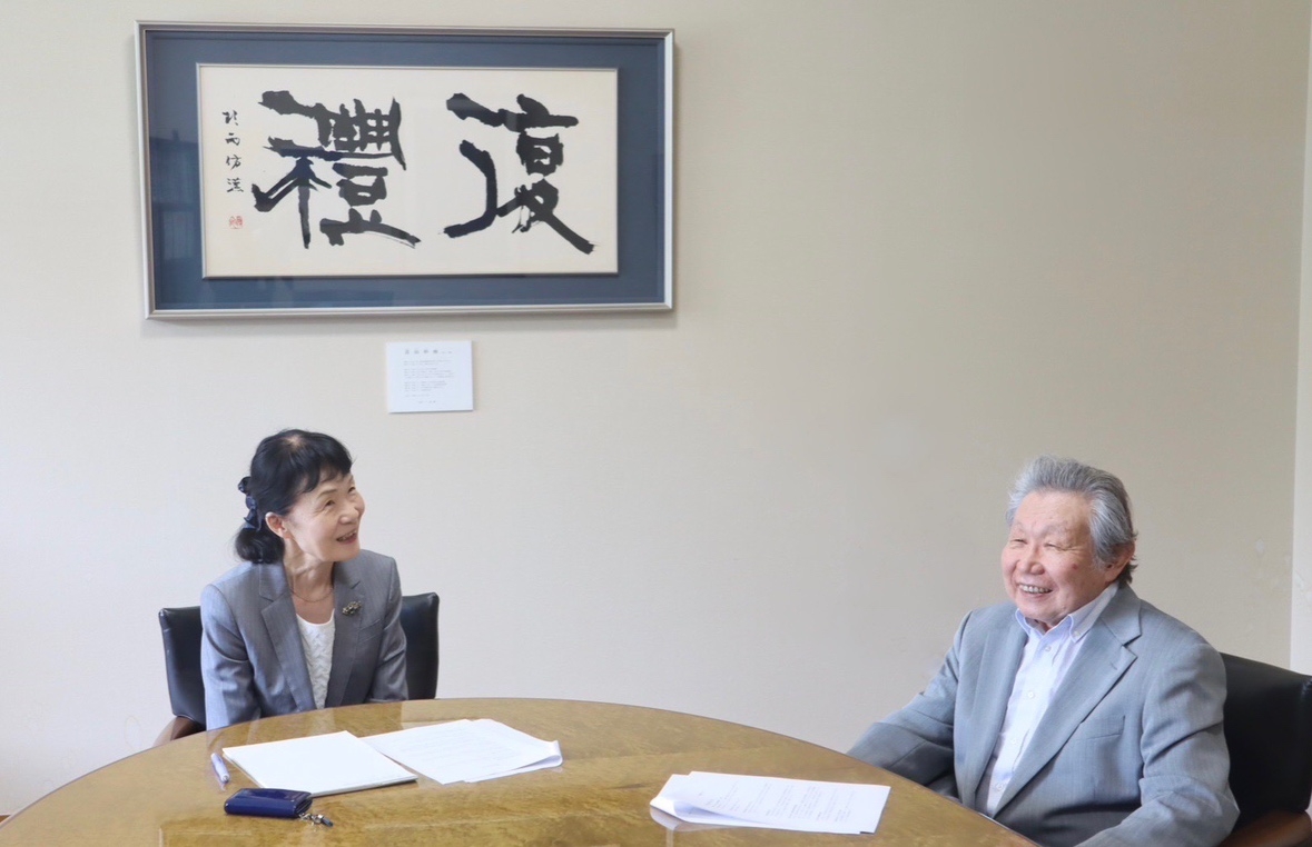 引継ぎの様子