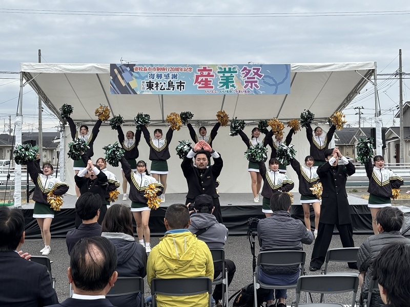 イベントでのパフォーマンス披露