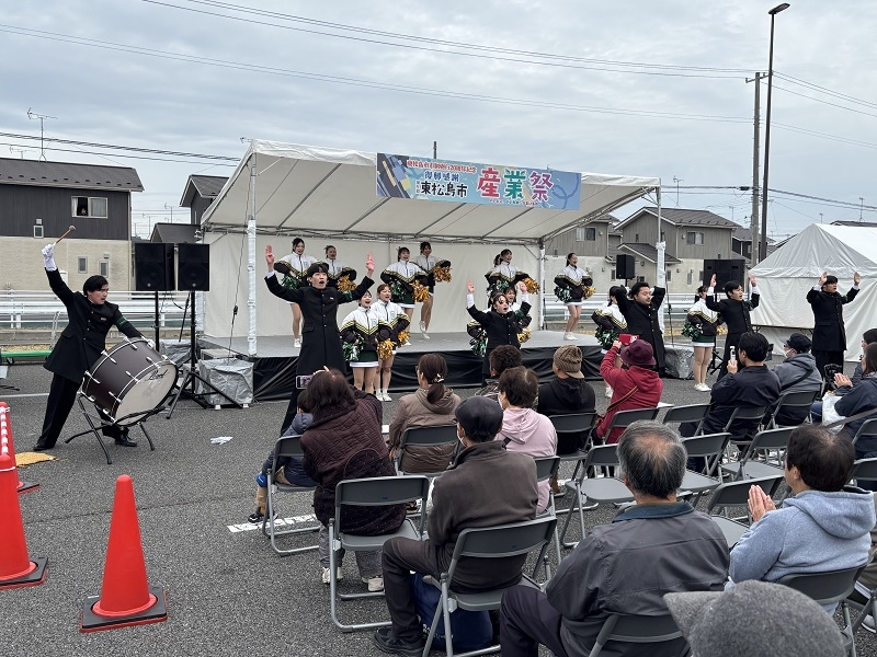 観覧席も手拍子で盛り上げてくださりました