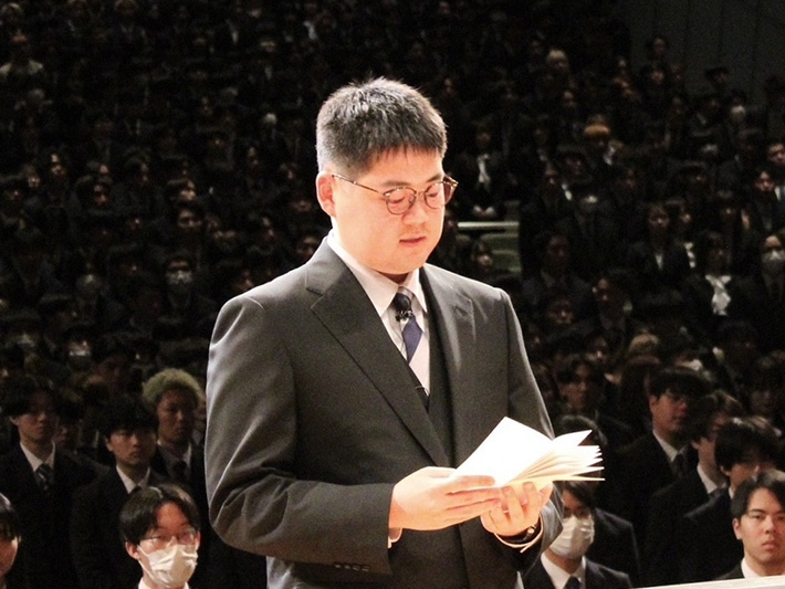 経営学研究科 経営学専攻 博士課程前期課程　粂川 辰徳さん