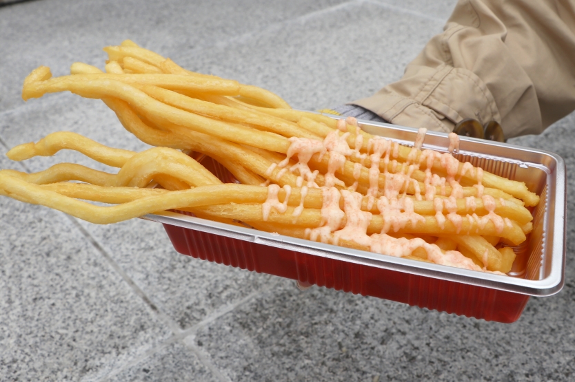 キッチンカーで販売されていたロングポテトを実食！