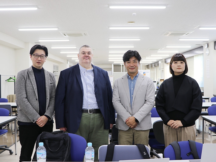 株式会社エス・アイザックス商会の皆様とダレン教授