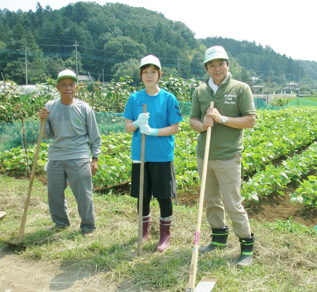 中耕・培土終了（2）