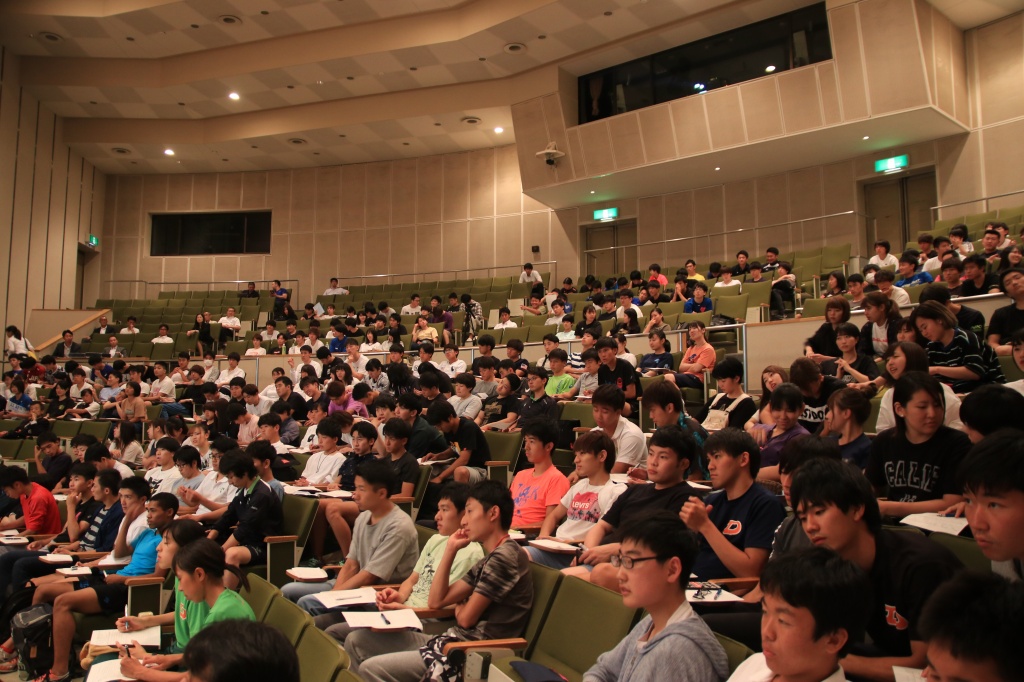 学生会員の参加風景

