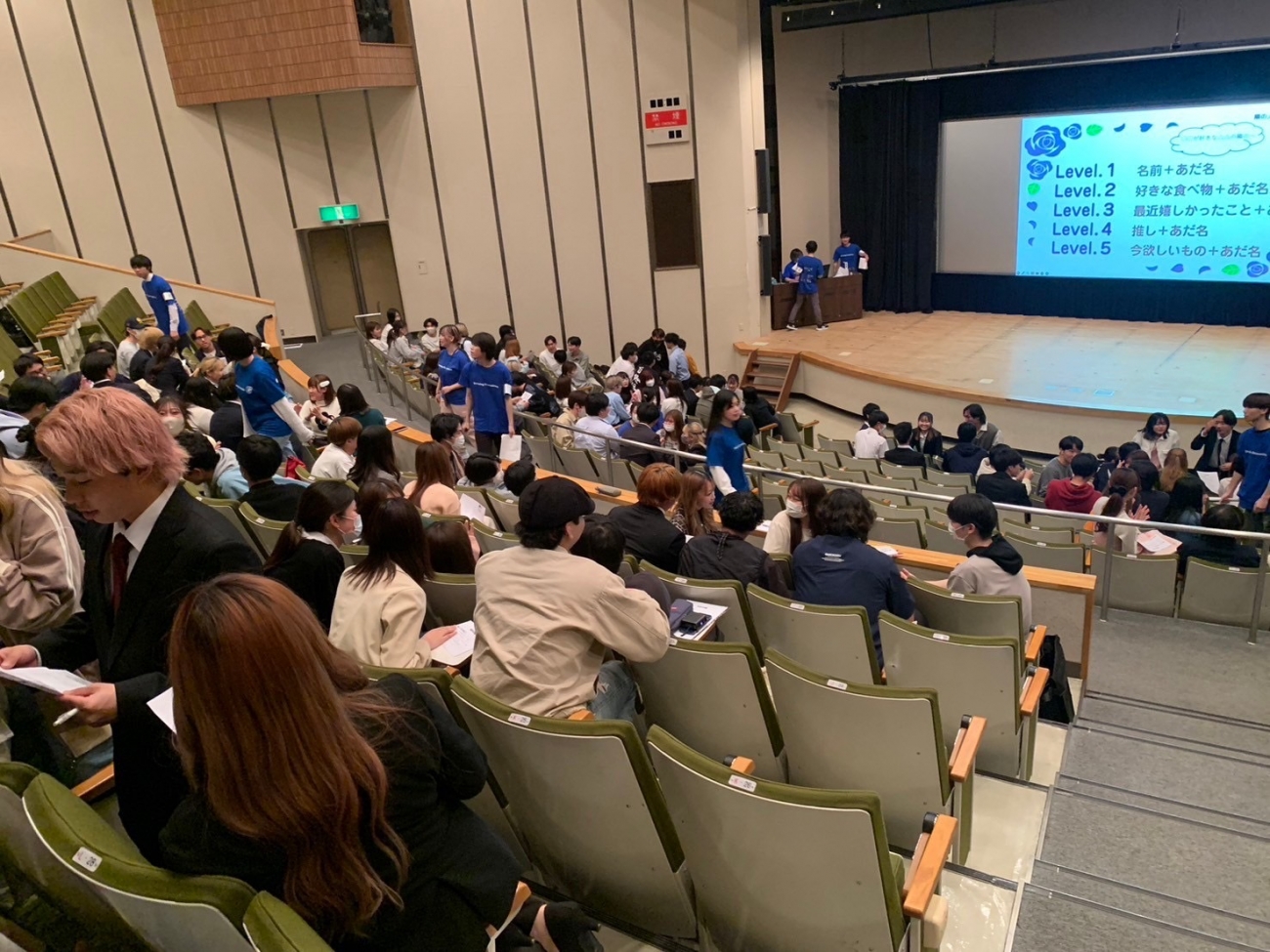 学年を超えて交流することことがこの定例会の大切なテーマ。
