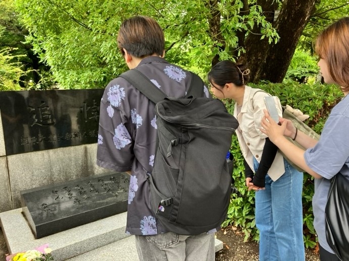 都立横綱町公園内にある朝鮮人犠牲者追悼碑