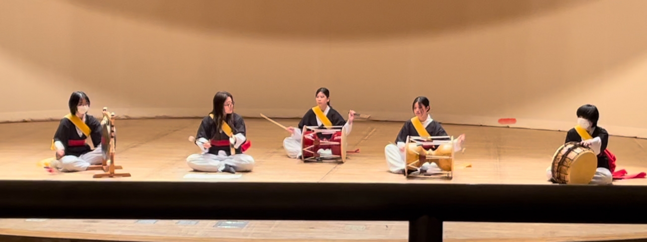 サムルノリ公演の様子