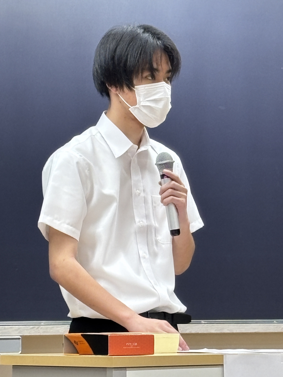 Aグループ立論者　杉田琉青さん