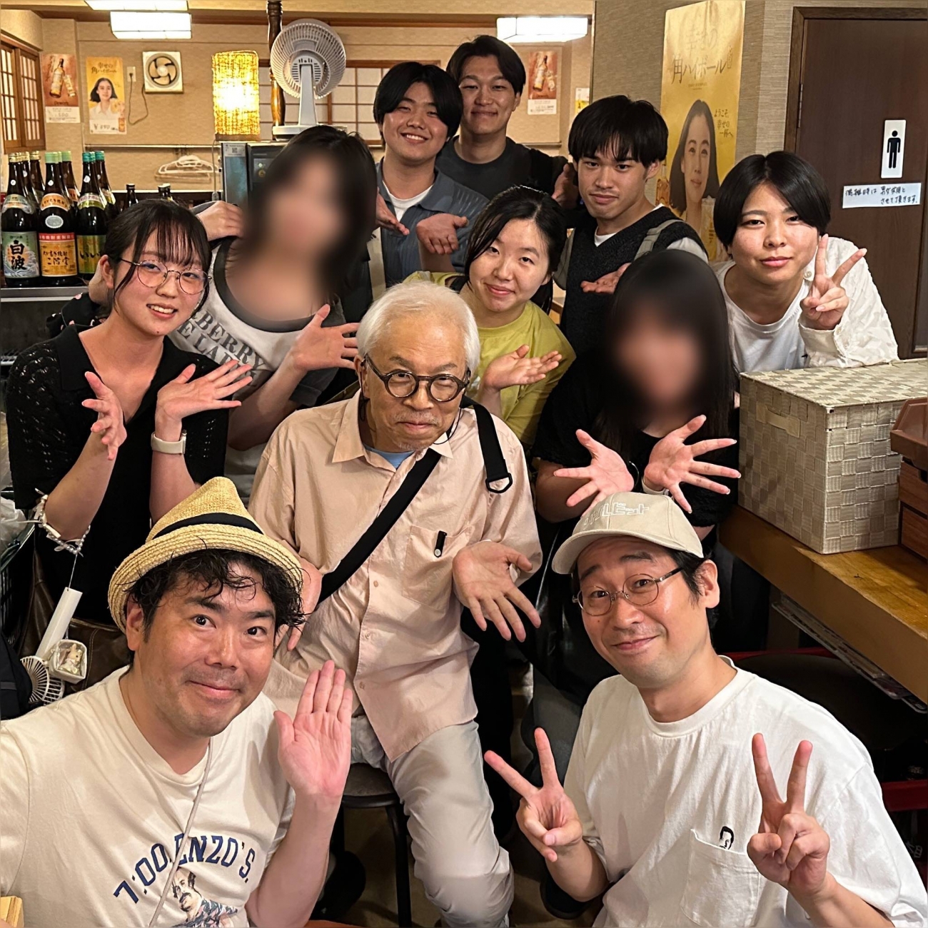 大河ドラマ出演中の前野朋哉さん、山口森広さんと偶然出会う（前野さんは神部先生と同じ番組で苦楽を共にした関係）
