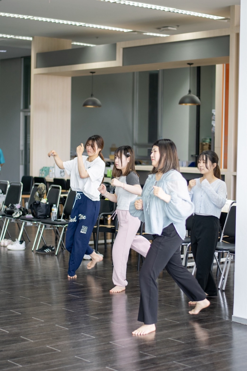 タイボクシングの様子