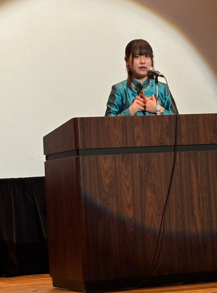 タイ語2年 柳井優妃さん