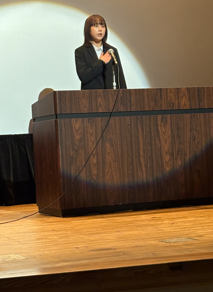 コリア語1年 髙橋うららさん