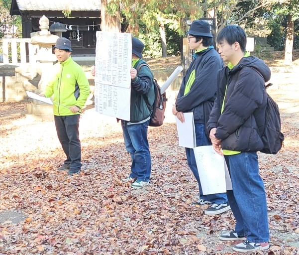 上戸日枝神社(川越市)にて