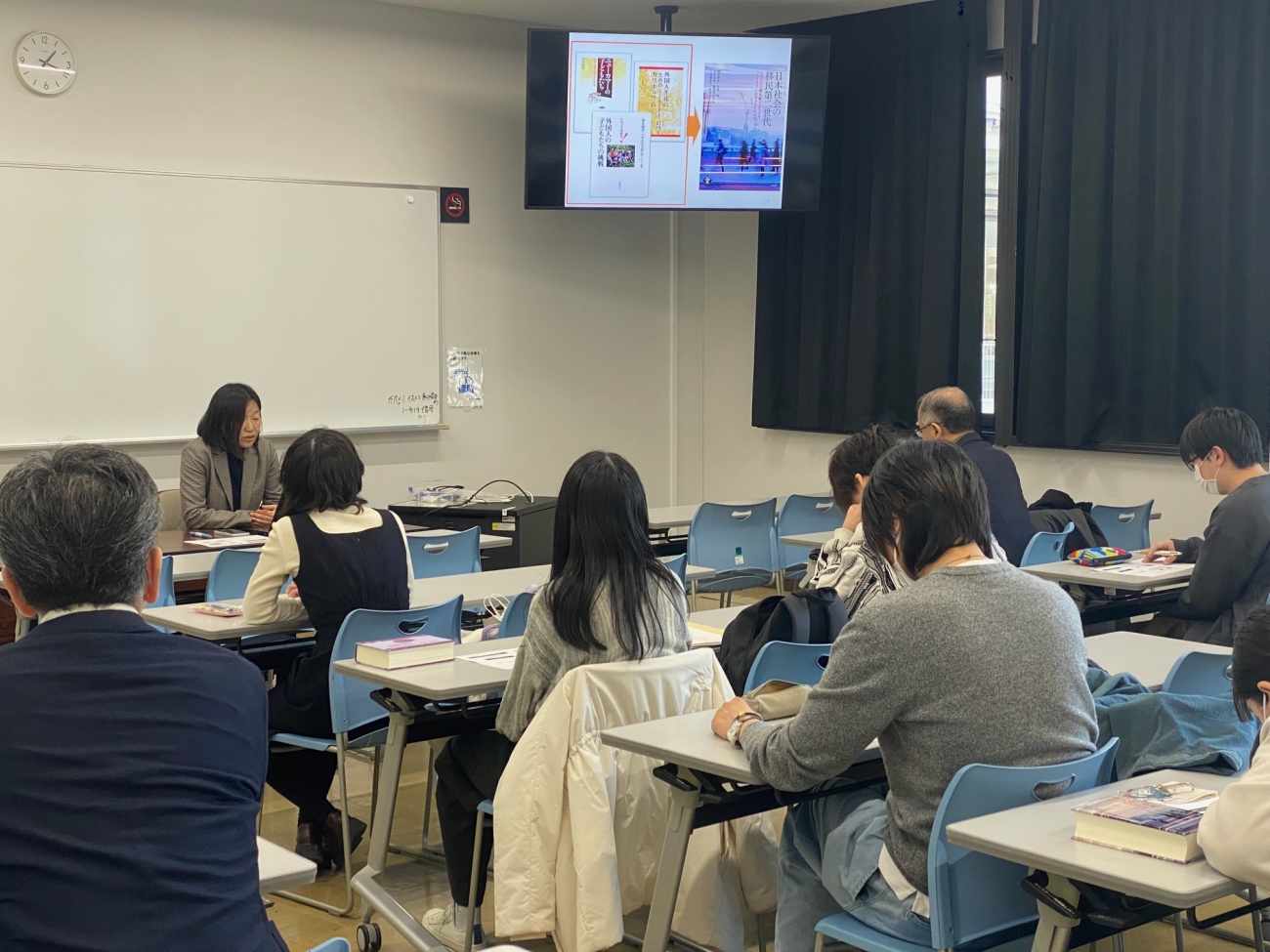 大学院生・研究生・学部生も参加しての特別講義となりました