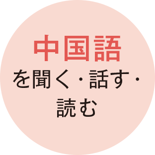 中国語を聞く・話す・読む