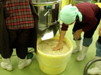 味噌仕込み