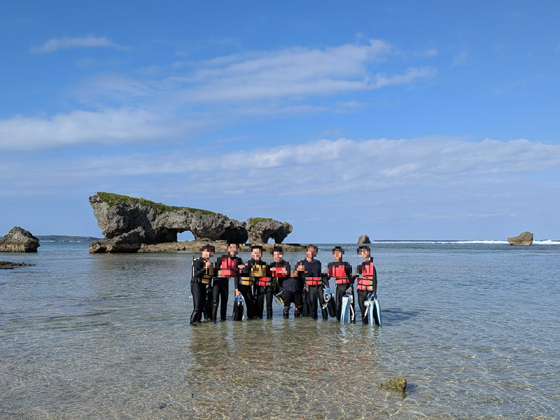 シュノーケリング