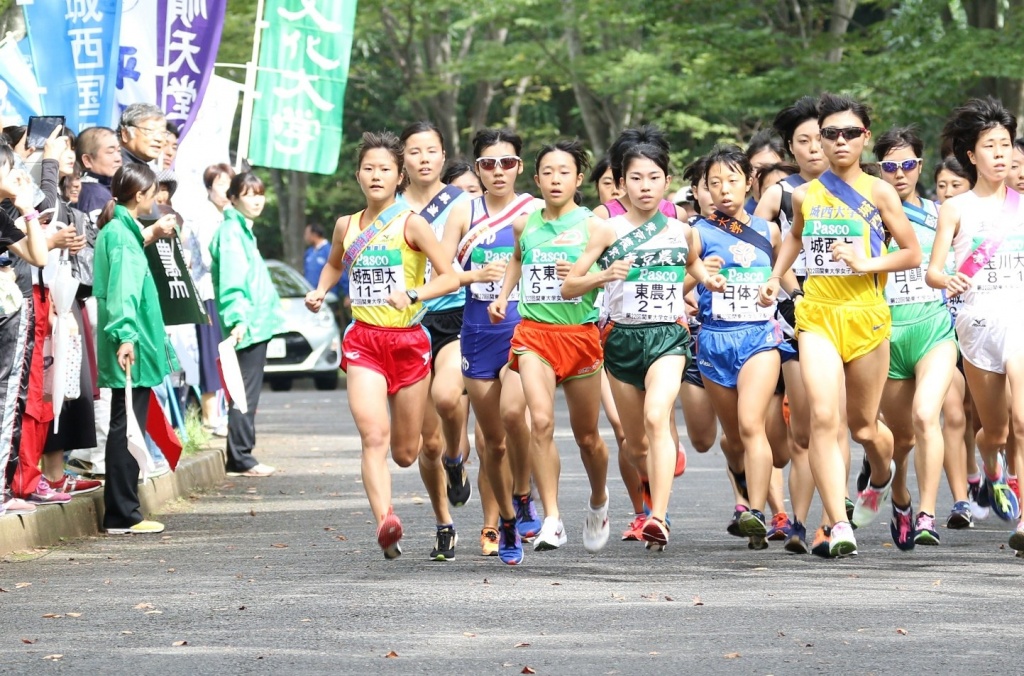 １区：北脇亮子（ｽﾎﾟｰﾂ科1年）
