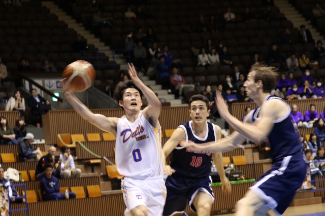 葛原大智選手（スポーツ科３年・SG）