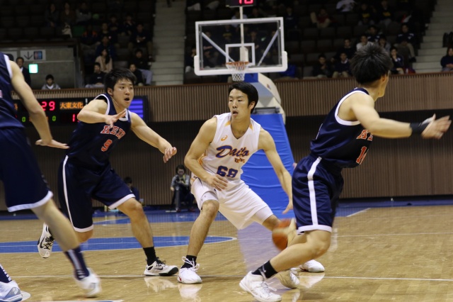 花井大悟主将（スポーツ科４年・SG）
