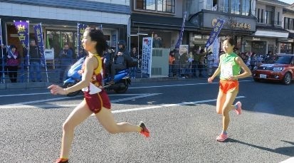 区間2位の力走をみせた関谷夏希選手