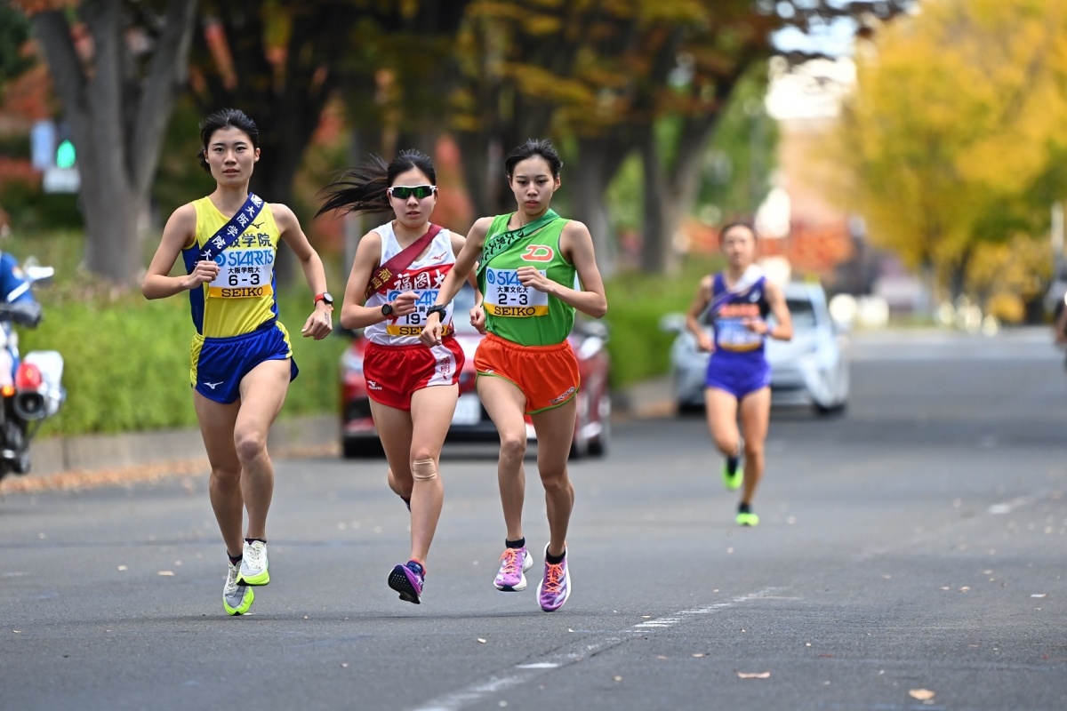 3区 四元桃奈選手　©Getsuriku