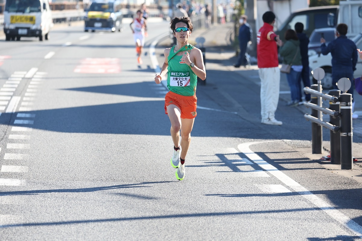 2区 菊地駿介選手　©Getsuriku