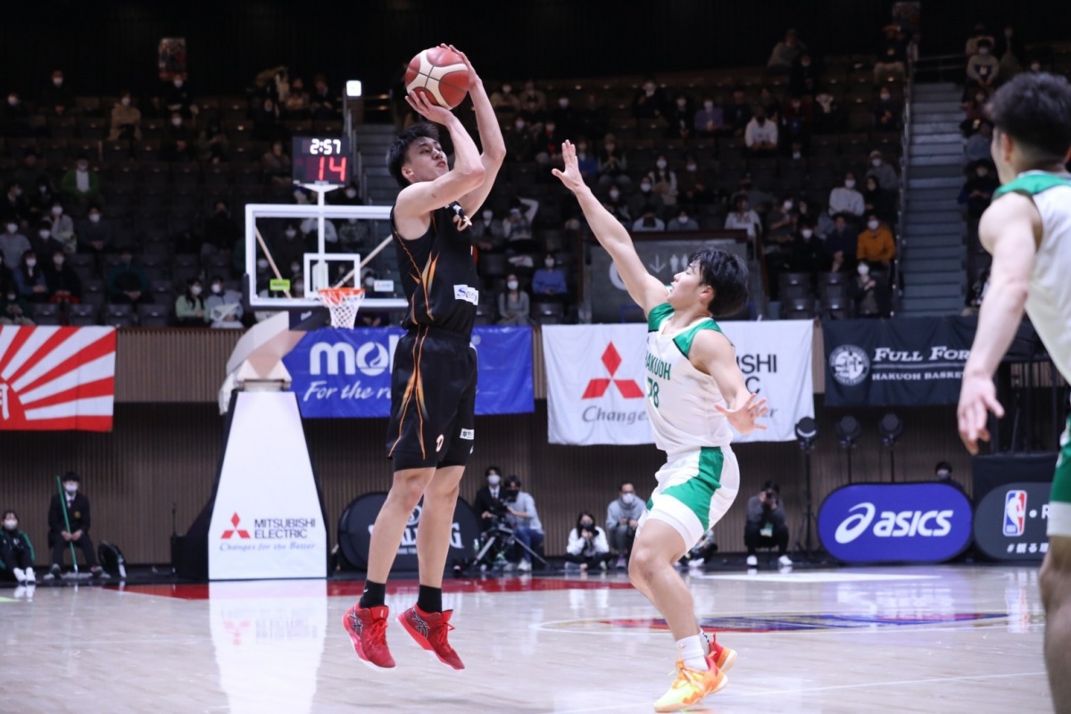 高島紳司選手（スポーツ科・４年）